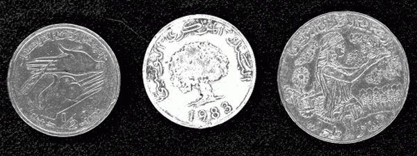 монеты Туниса, фото Федотова Сергея, сайт http://www.real-aroma.ru/